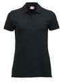 Dames Polo Clique Classic Marion 028246 Zwart